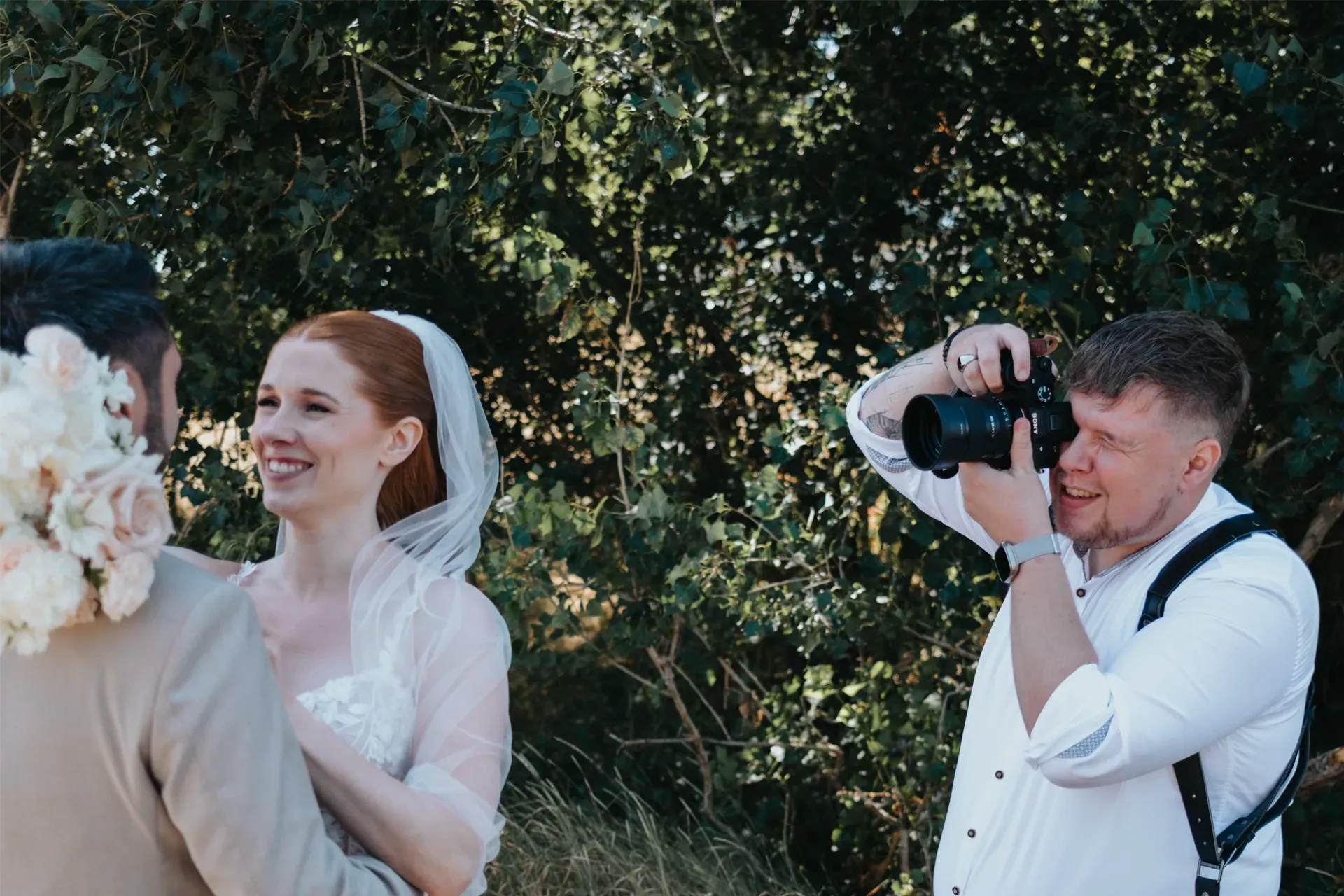 Hochzeitsfotograf Philipp Wildfeuer hält einen besonderen Moment fest