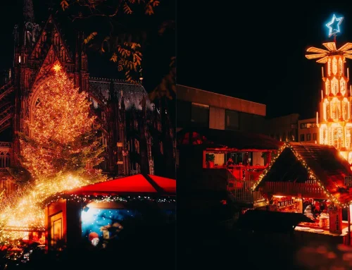 Fotografie auf dem Weihnachtsmarkt am Kölner Dom